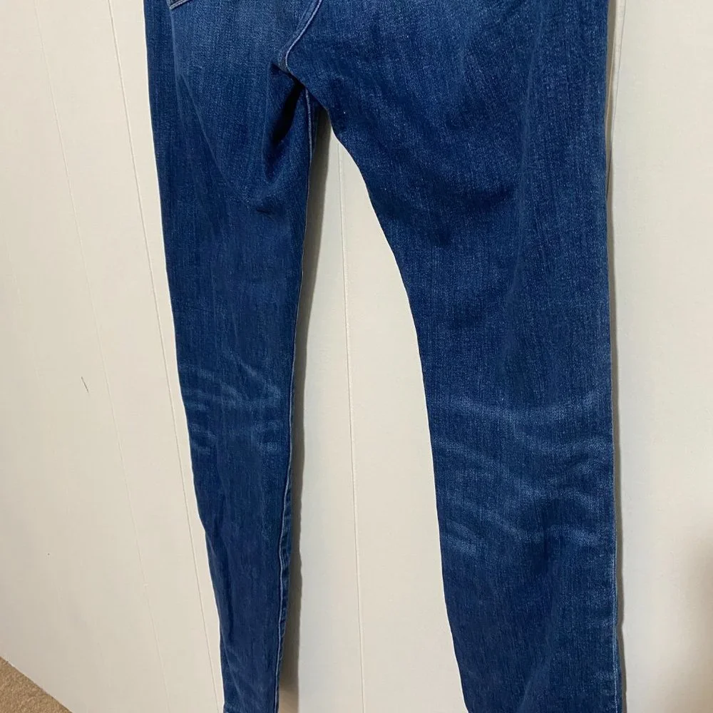 Frame Denim Mens L'Homme Skinny Jeans Mid-Rise, Semi-Dark Jenson Wash Sz 29
